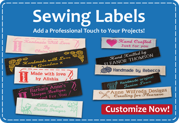 Click Here For Sewing Labels