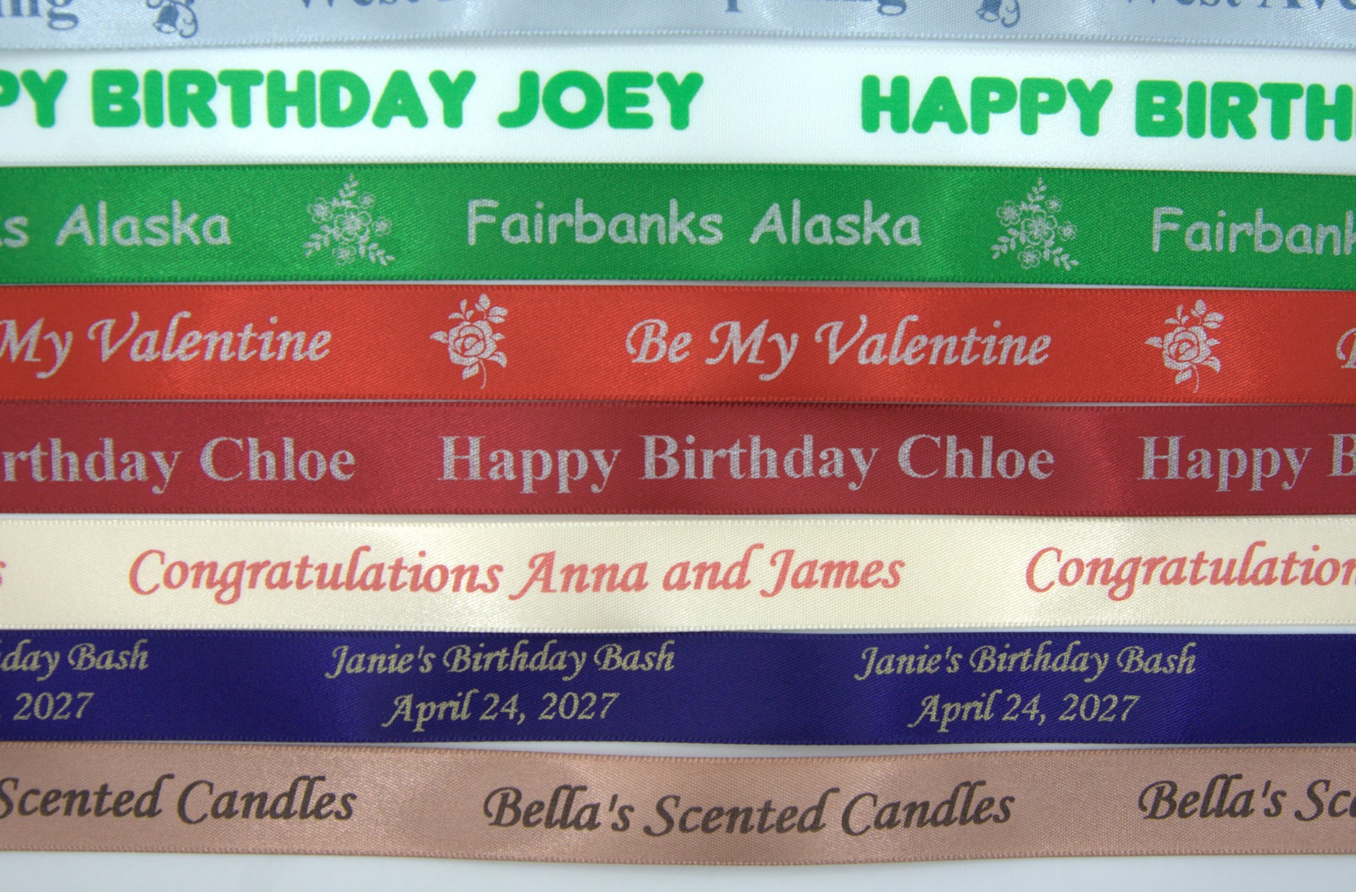 Personalized Celebration Ribbon