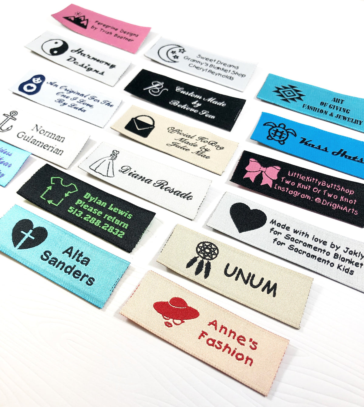Craft Labels & Ribbons – Label Weavers