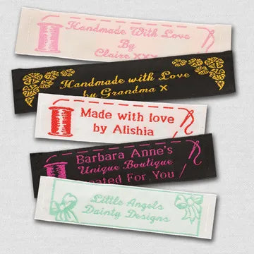 Wide Woven Sewing Labels