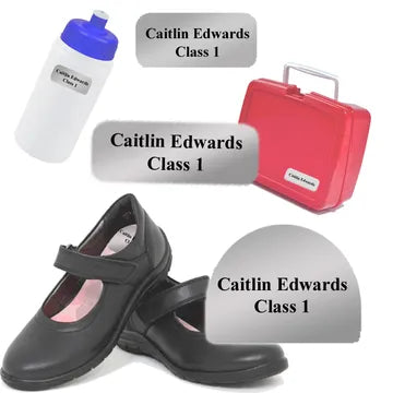 Shoe & Property Name Labels