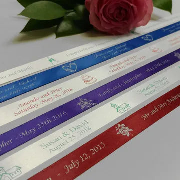 Personalized Wedding Ribbon