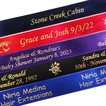 Personalized Wedding Ribbon
