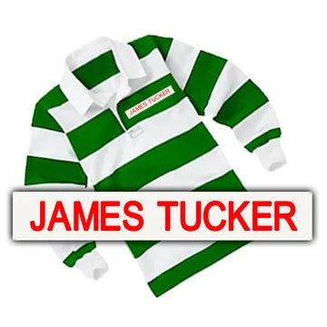 Half Inch Woven ID Name Tags