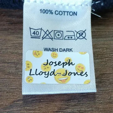 Funky Just-Stick Name Labels