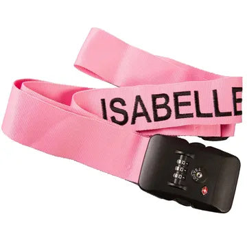 Embroidered TSA Approved Luggage Strap