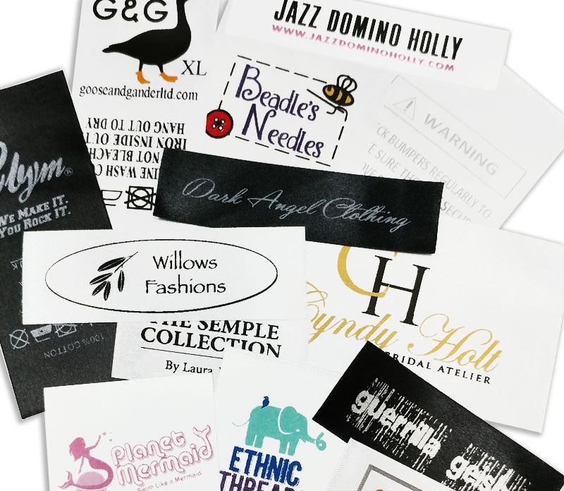 Custom Satin Labels – Label Weavers
