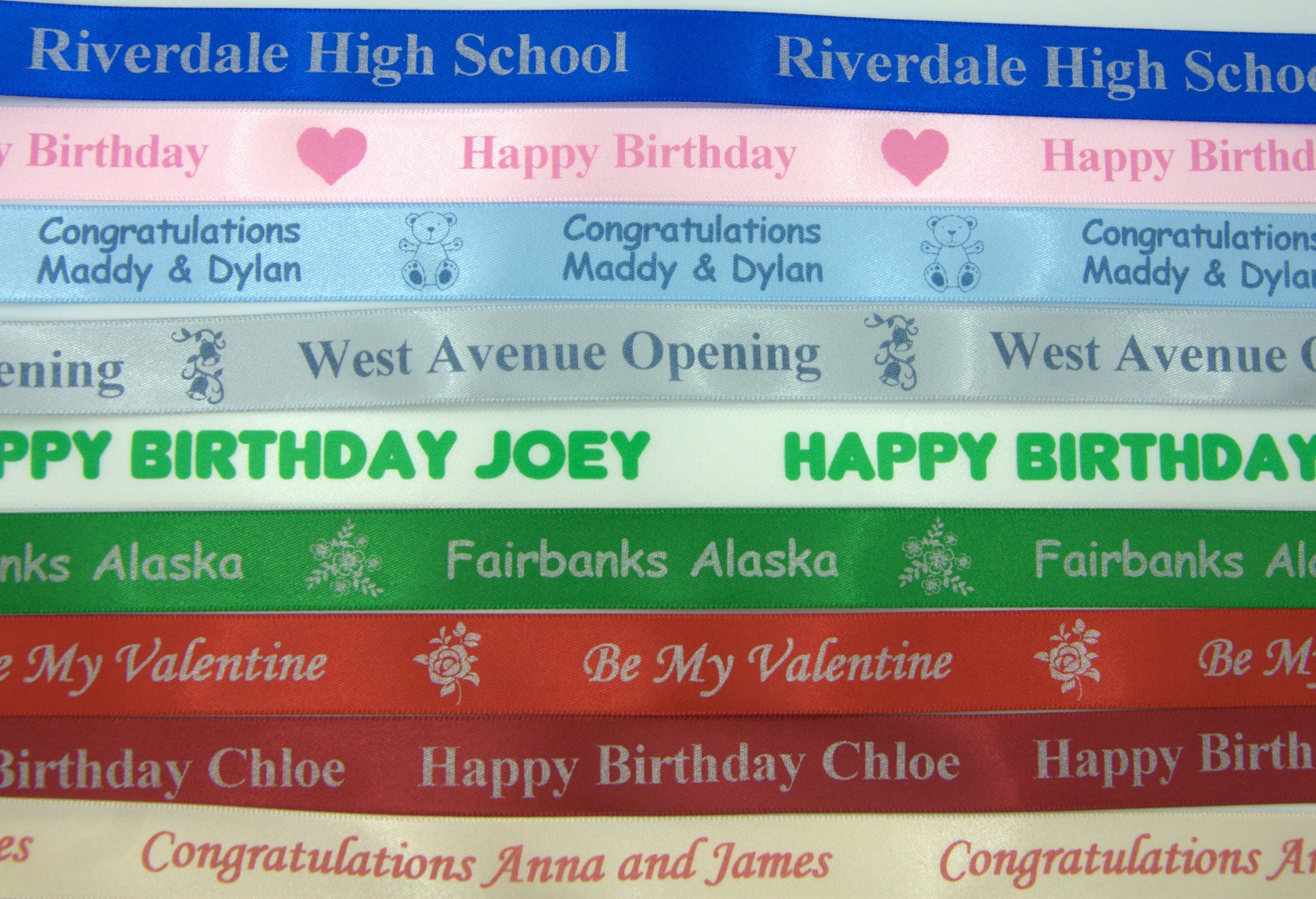 Personalized Celebration Ribbon