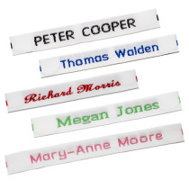 Pre-Cut Woven Name Labels