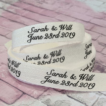 Personalized Cotton Ribbon