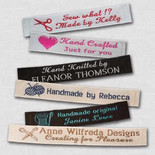 Narrow Woven Sewing Labels