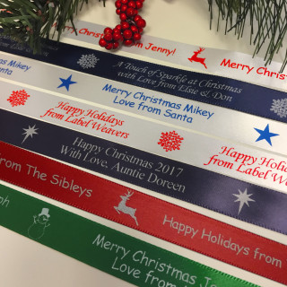 Personalized Christmas Ribbon