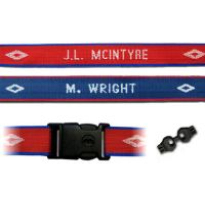 Personalized Woven Luggage Strap